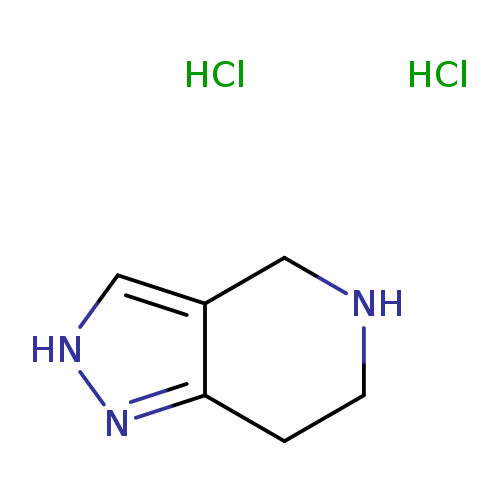 C1NCc2c(C1)n[nH]c2.Cl.Cl