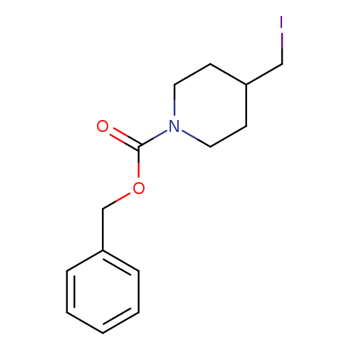 ICC1CCN(CC1)C(=O)OCc1ccccc1