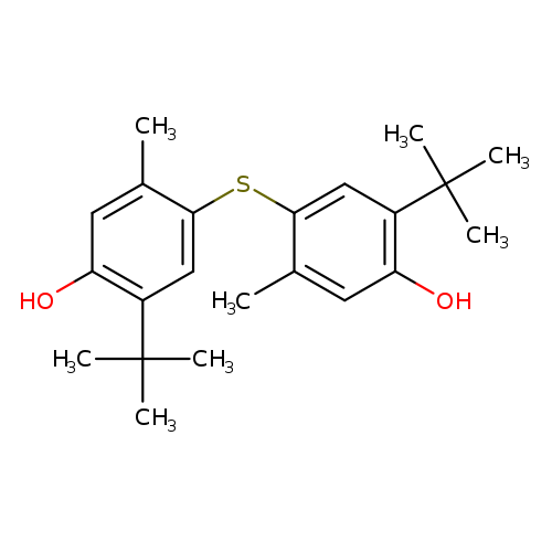 CC(c1cc(Sc2cc(c(cc2C)O)C(C)(C)C)c(cc1O)C)(C)C