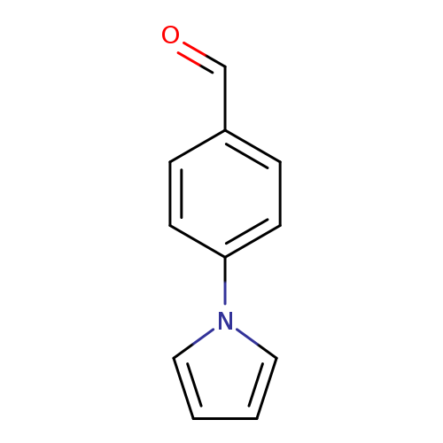 O=Cc1ccc(cc1)n1cccc1