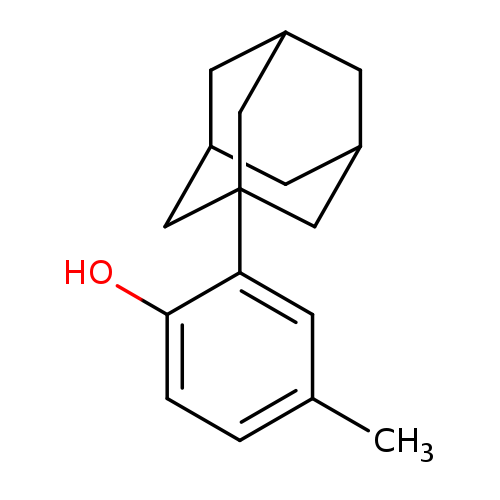 Oc1ccc(cc1C12CC3CC(C2)CC(C1)C3)C
