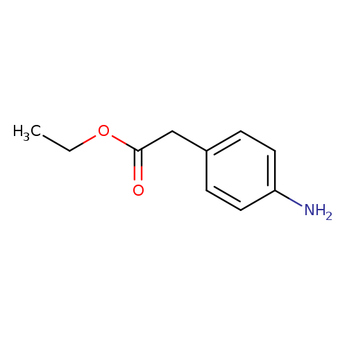 CCOC(=O)Cc1ccc(cc1)N