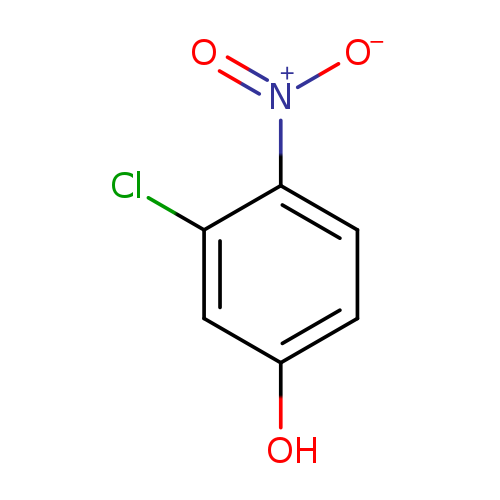 Oc1ccc(c(c1)Cl)[N+](=O)[O-]