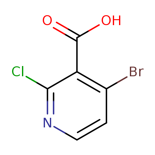 OC(=O)c1c(Br)ccnc1Cl