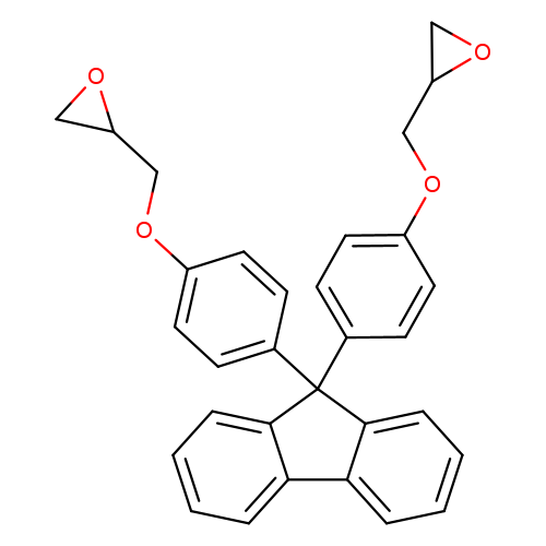 c1ccc2c(c1)C(c1ccc(cc1)OCC1OC1)(c1ccc(cc1)OCC1OC1)c1c2cccc1