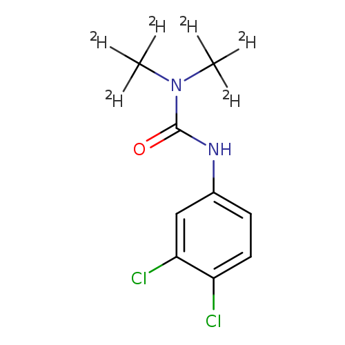 O=C(N(C([2H])([2H])[2H])C([2H])([2H])[2H])Nc1ccc(c(c1)Cl)Cl