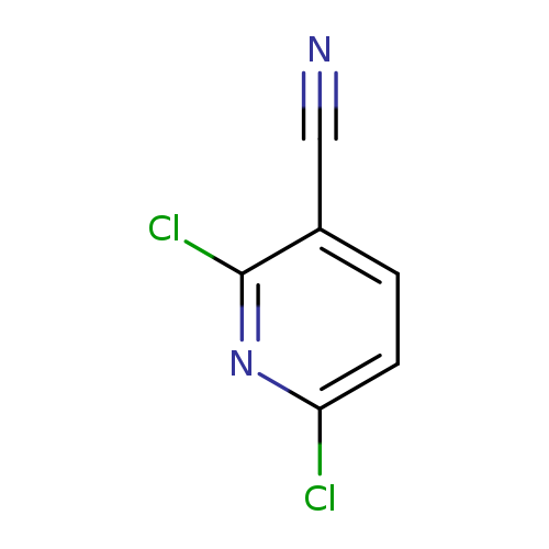 Clc1nc(Cl)ccc1C#N