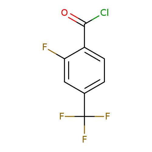 ClC(=O)c1ccc(cc1F)C(F)(F)F