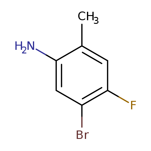 Nc1cc(Br)c(cc1C)F