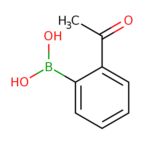 CC(=O)c1ccccc1B(O)O