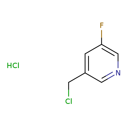 Fc1cc(CCl)cnc1.Cl