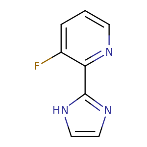 Fc1cccnc1c1ncc[nH]1