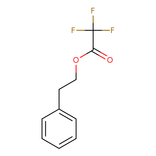 O=C(C(F)(F)F)OCCc1ccccc1