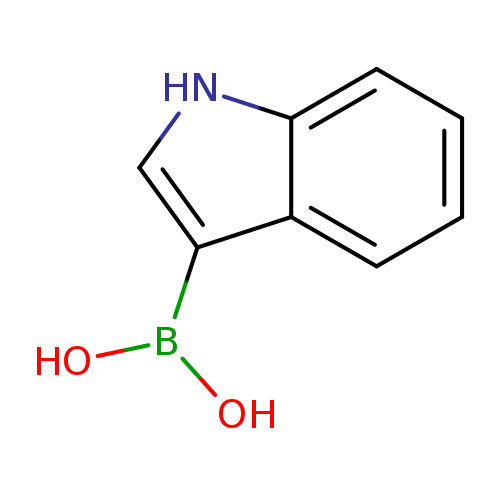 OB(c1c[nH]c2c1cccc2)O