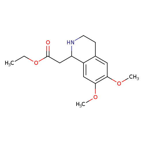 CCOC(=O)CC1NCCc2c1cc(OC)c(c2)OC