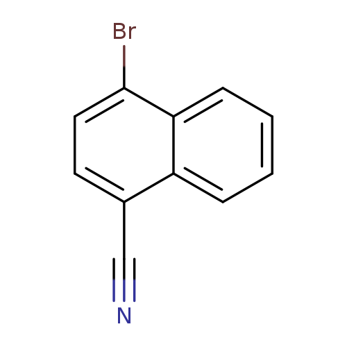 N#Cc1ccc(c2c1cccc2)Br