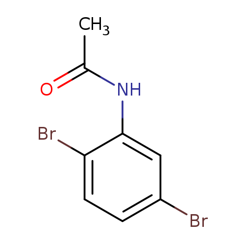 CC(=O)Nc1cc(Br)ccc1Br