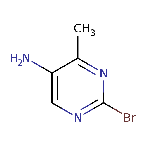 Brc1ncc(c(n1)C)N