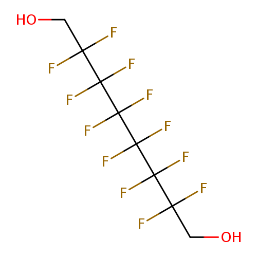 OCC(C(C(C(C(C(CO)(F)F)(F)F)(F)F)(F)F)(F)F)(F)F