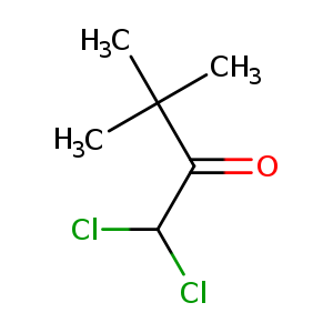 ClC(C(=O)C(C)(C)C)Cl