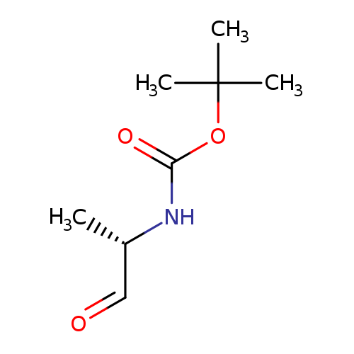O=C[C@@H](NC(=O)OC(C)(C)C)C