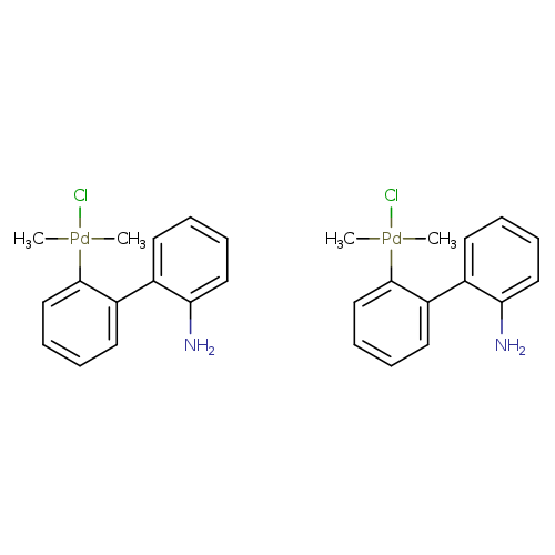 Nc1ccccc1c1ccccc1[Pd](Cl)(C)C.Nc1ccccc1c1ccccc1[Pd](Cl)(C)C