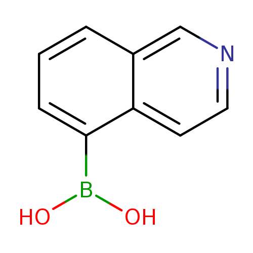 OB(c1cccc2c1ccnc2)O