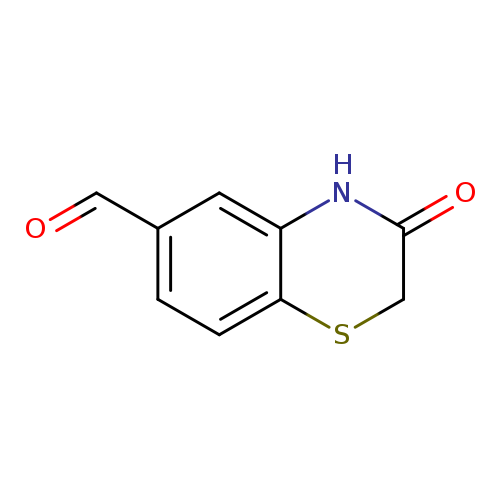 O=Cc1ccc2c(c1)NC(=O)CS2