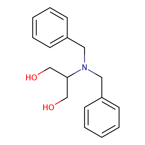 OCC(N(Cc1ccccc1)Cc1ccccc1)CO