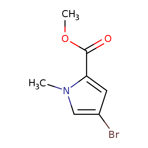 Cn1cc(cc1C(=O)OC)Br