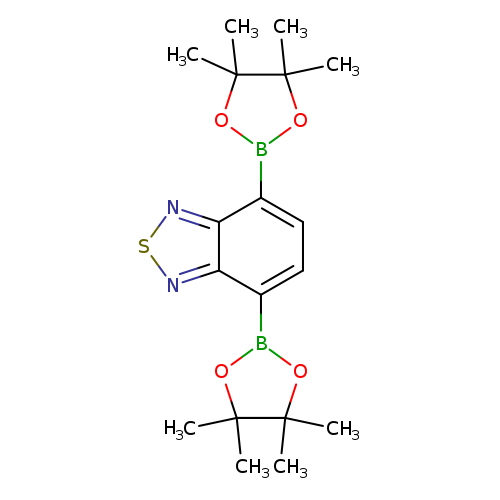 CC1(C)OB(OC1(C)C)c1ccc(c2c1nsn2)B1OC(C(O1)(C)C)(C)C