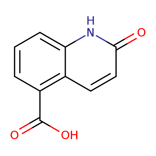 OC(=O)c1cccc2c1ccc(=O)[nH]2