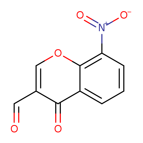 O=Cc1coc2c(c1=O)cccc2[N+](=O)[O-]