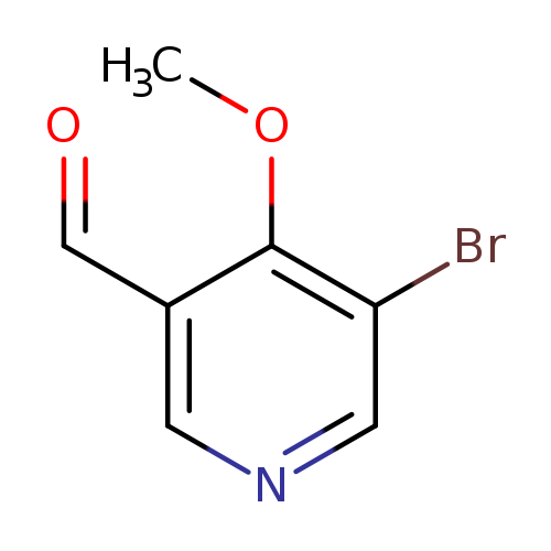 COc1c(C=O)cncc1Br