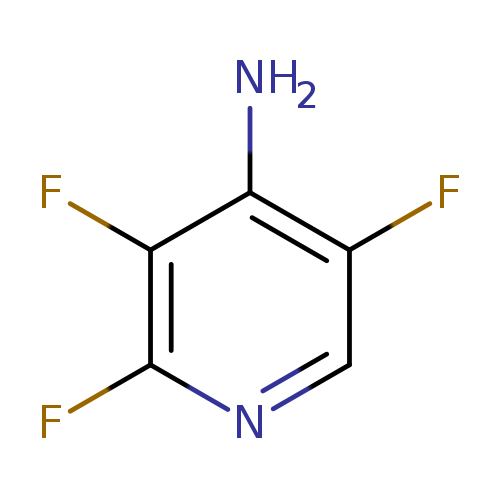 Fc1cnc(c(c1N)F)F