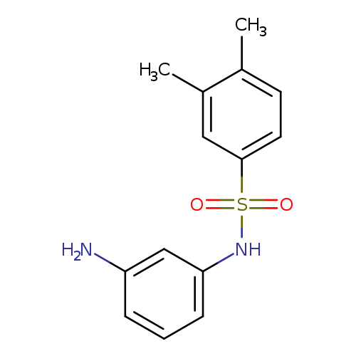 Nc1cccc(c1)NS(=O)(=O)c1ccc(c(c1)C)C