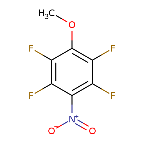 COc1c(F)c(F)c(c(c1F)F)[N+](=O)[O-]