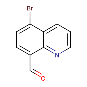 O=Cc1ccc(c2c1nccc2)Br