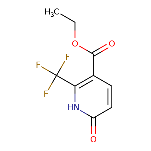 CCOC(=O)c1ccc(=O)[nH]c1C(F)(F)F