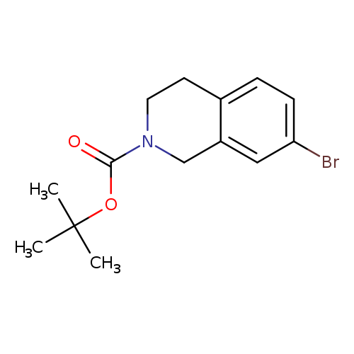 Brc1ccc2c(c1)CN(CC2)C(=O)OC(C)(C)C