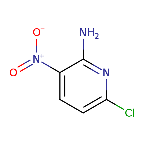 [O-][N+](=O)c1ccc(nc1N)Cl