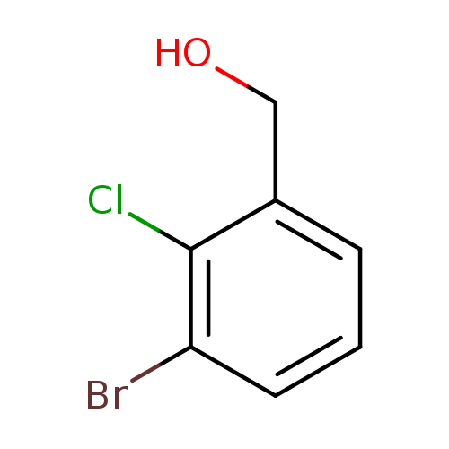 OCc1cccc(c1Cl)Br