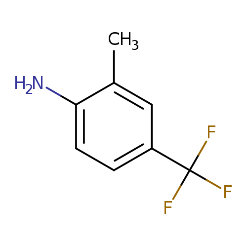 Nc1ccc(cc1C)C(F)(F)F