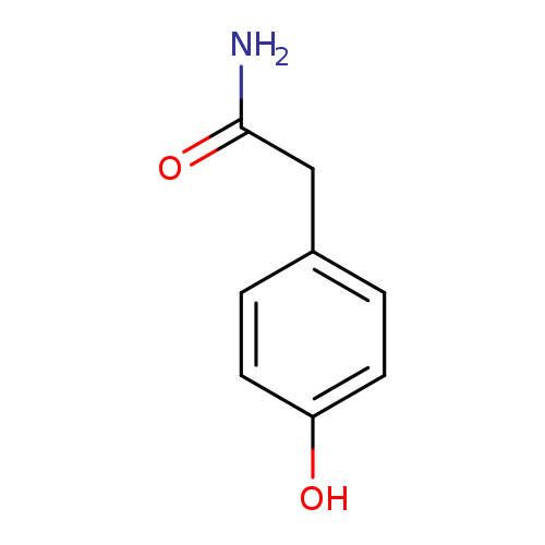 NC(=O)Cc1ccc(cc1)O