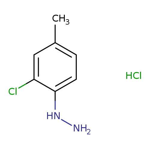 NNc1ccc(cc1Cl)C.Cl