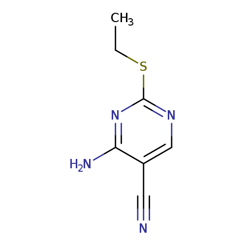 CCSc1ncc(c(n1)N)C#N