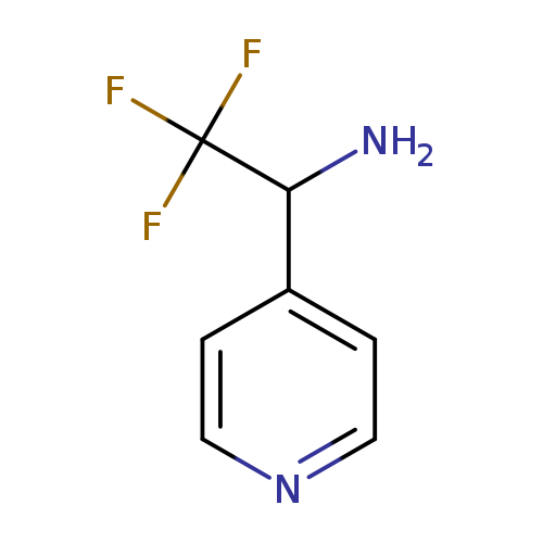 NC(C(F)(F)F)c1ccncc1