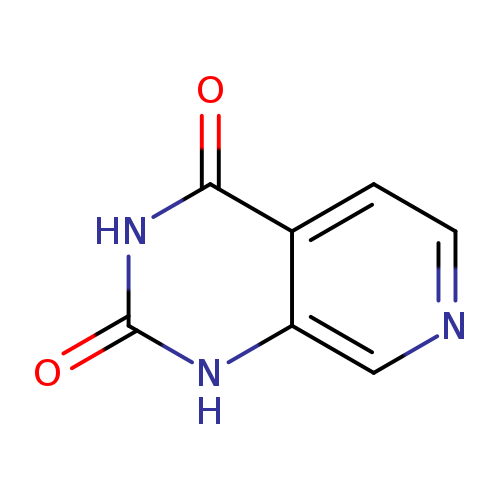 O=c1[nH]c2cnccc2c(=O)[nH]1