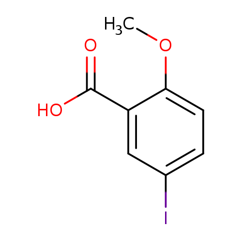 COc1ccc(cc1C(=O)O)I