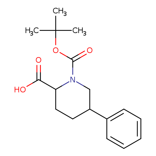 O=C(N1CC(CCC1C(=O)O)c1ccccc1)OC(C)(C)C